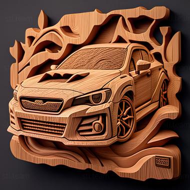 3D model Subaru Impreza WRX STI (STL)